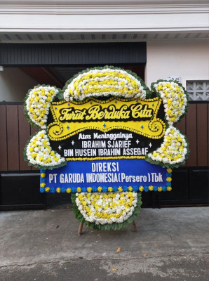 Papan Bunga Duka di Musuk